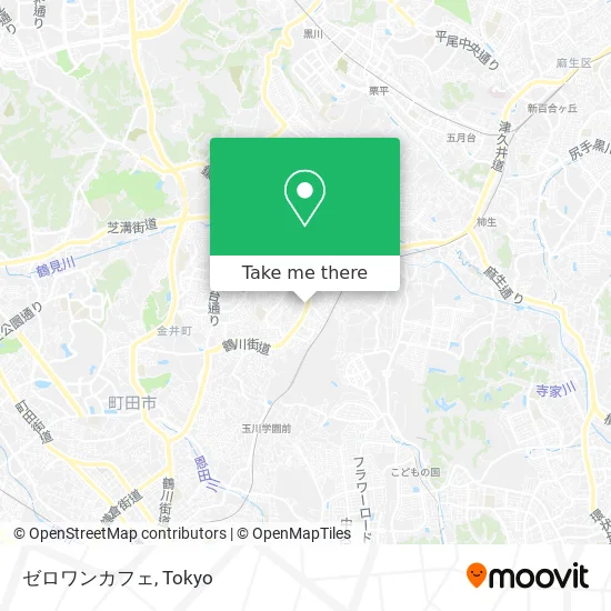 ゼロワンカフェ map