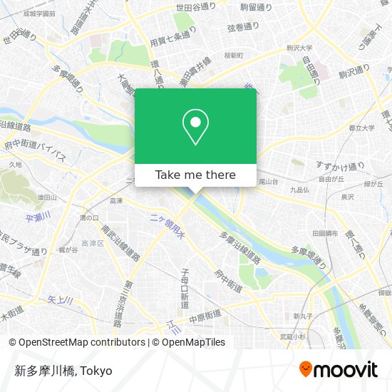 新多摩川橋 map