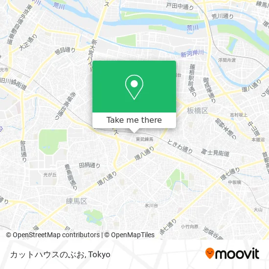 カットハウスのぶお map