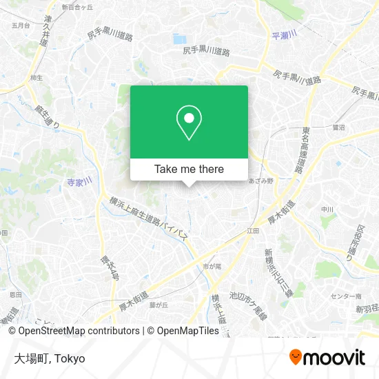 大場町 map