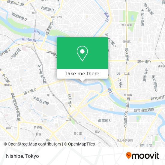 Nishibe map