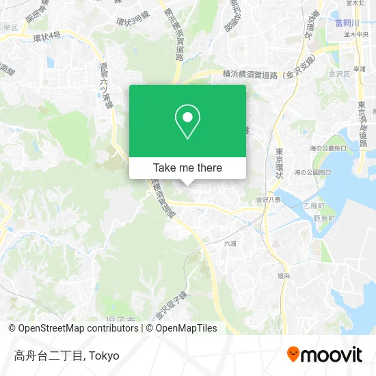 高舟台二丁目 map