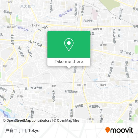 戸倉二丁目 map