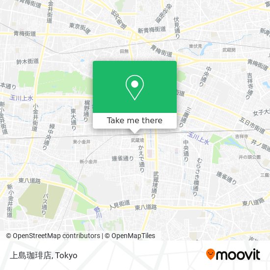 上島珈琲店 map