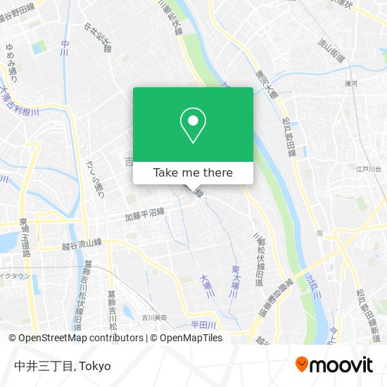 中井三丁目 map