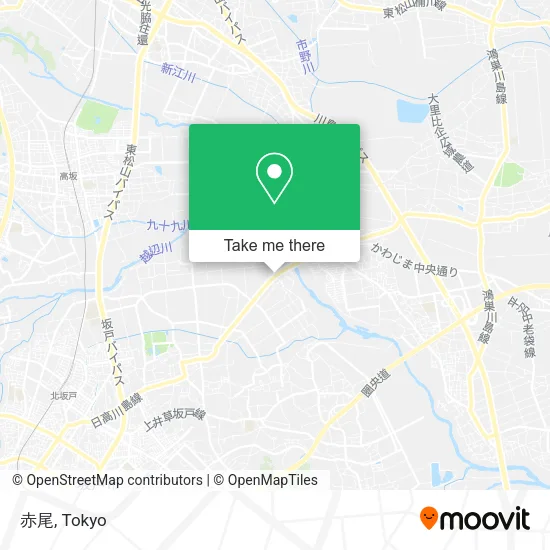 赤尾 map