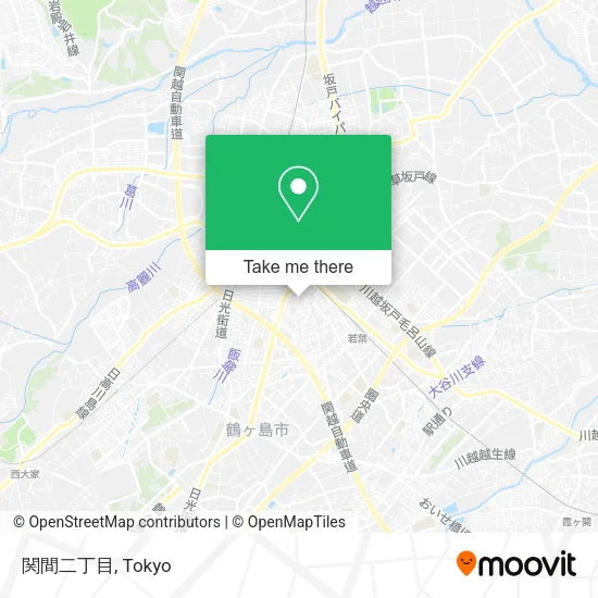 関間二丁目 map