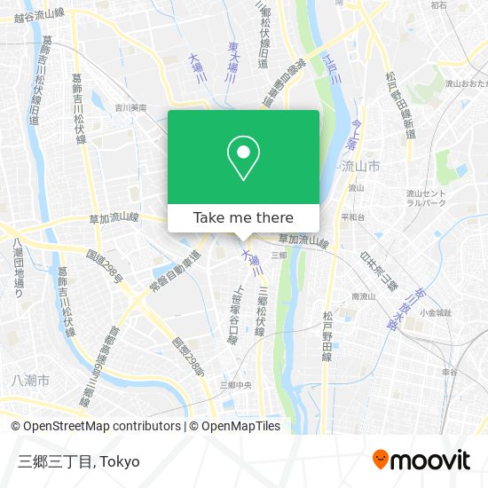 三郷三丁目 map