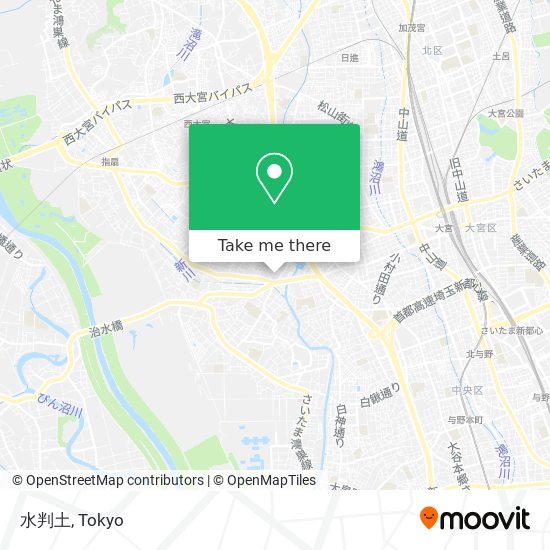 水判土 map