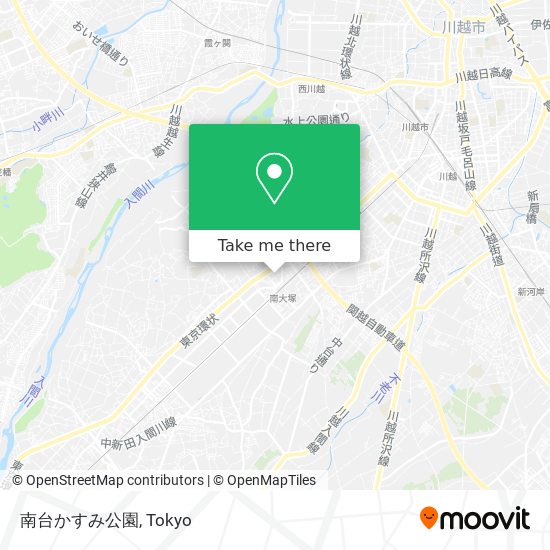 南台かすみ公園 map