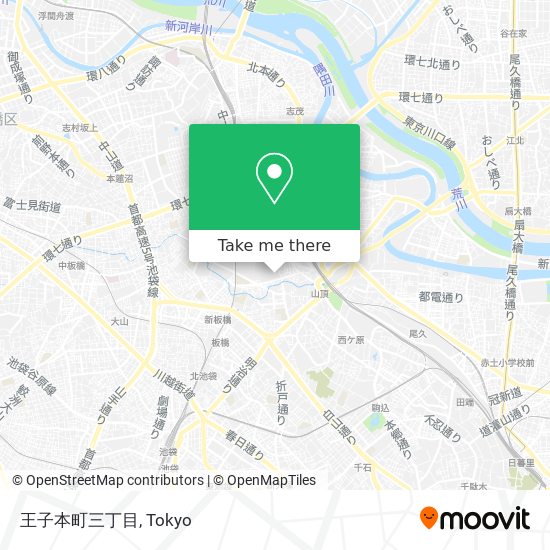 王子本町三丁目 map