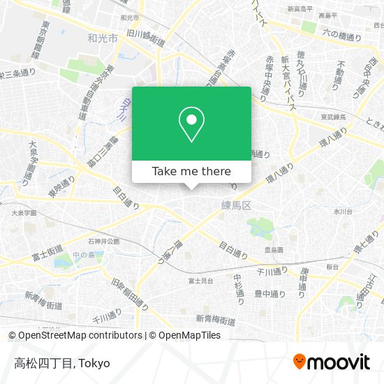 高松四丁目 map