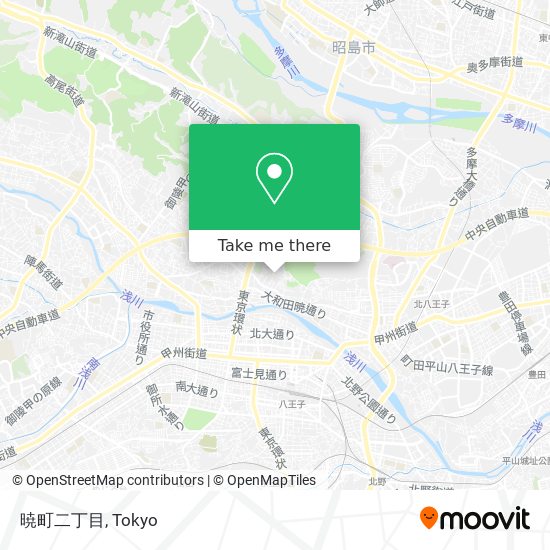 暁町二丁目 map