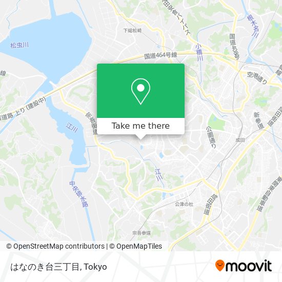 はなのき台三丁目 map