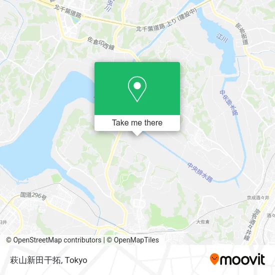 萩山新田干拓 map