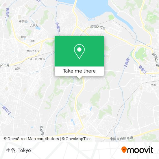生谷 map