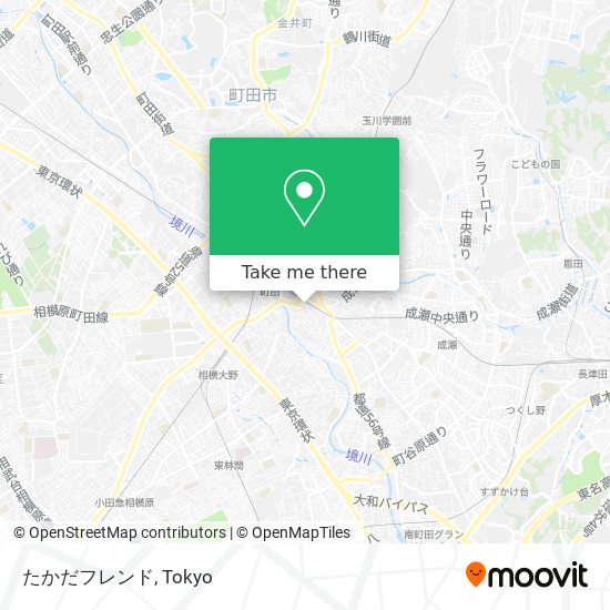 たかだフレンド map