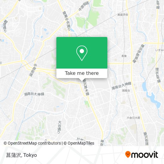 菖蒲沢 map