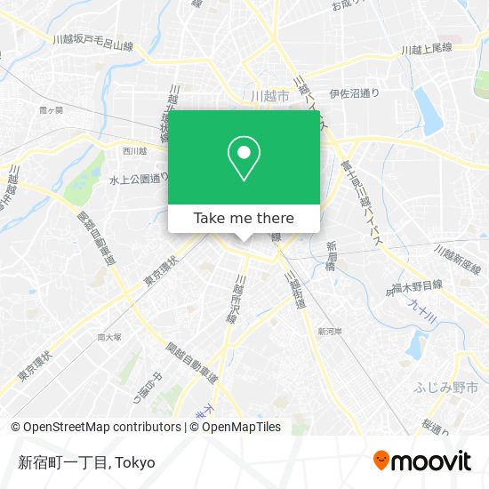 新宿町一丁目 map