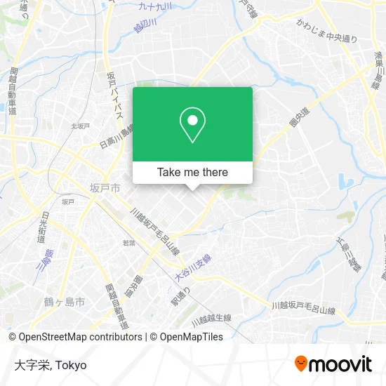 大字栄 map