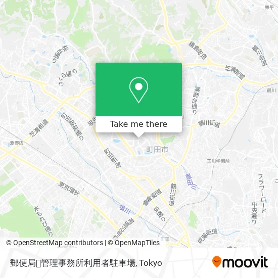 郵便局･管理事務所利用者駐車場 map