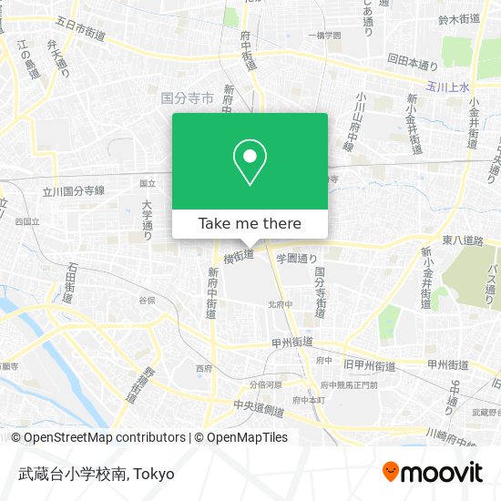 武蔵台小学校南 map