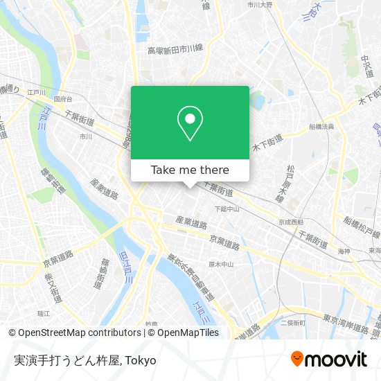 実演手打うどん杵屋 map