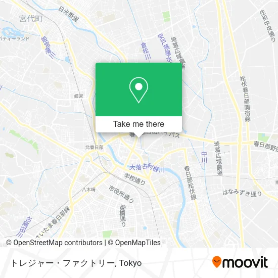 トレジャー・ファクトリー map