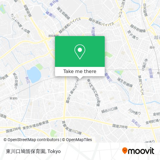 東川口鳩笛保育園 map
