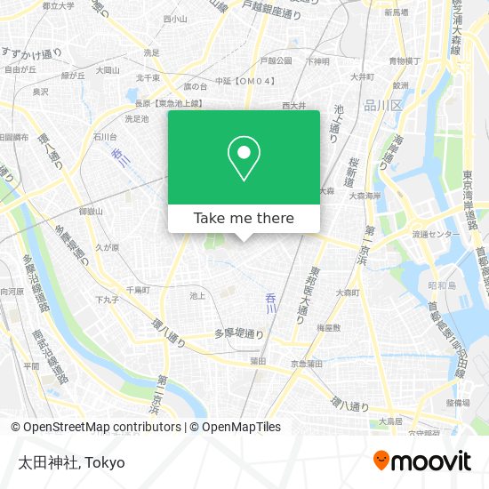 太田神社 map