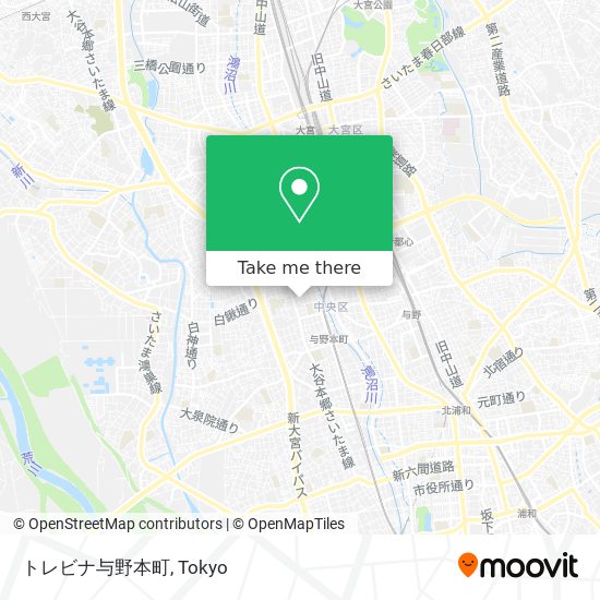 トレビナ与野本町 map