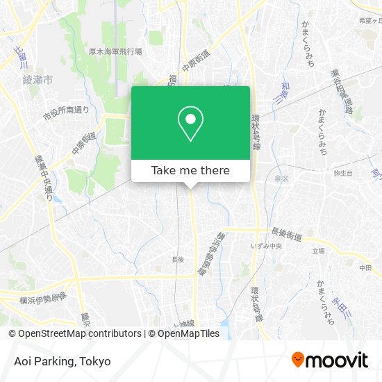 Aoi Parking map