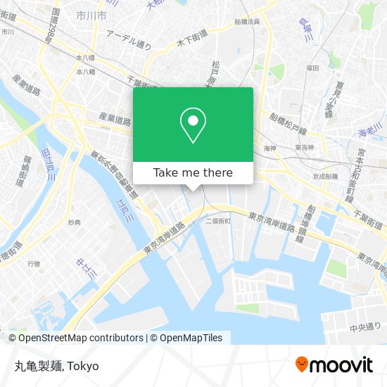 丸亀製麺 map