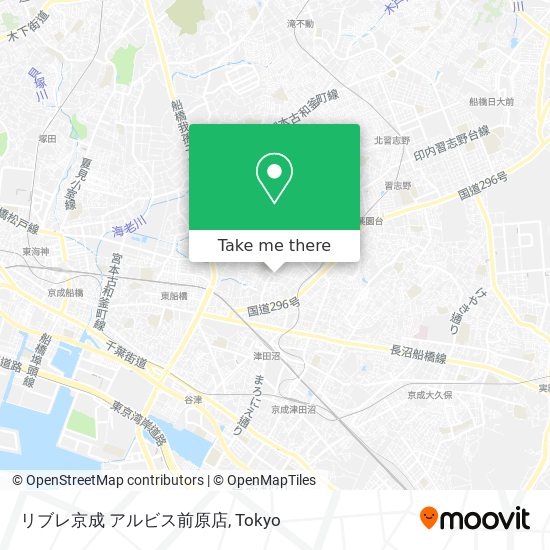リブレ京成 アルビス前原店 map