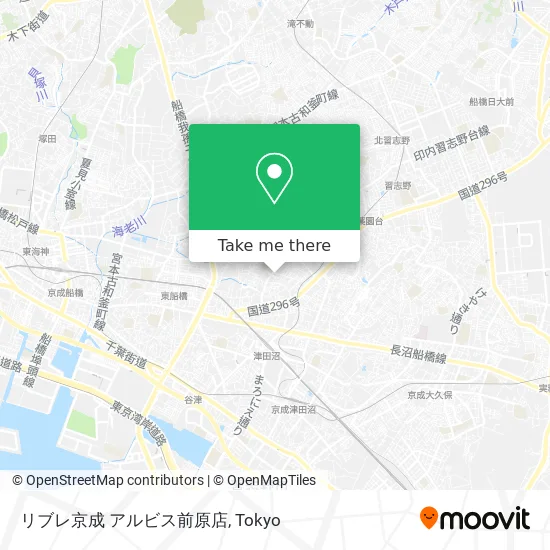 リブレ京成 アルビス前原店 map