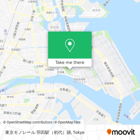 東京モノレール 羽田駅（初代）跡 map