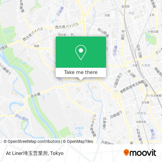 At Liner埼玉営業所 map