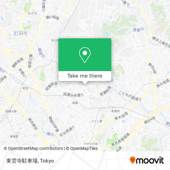 東雲寺駐車場 map