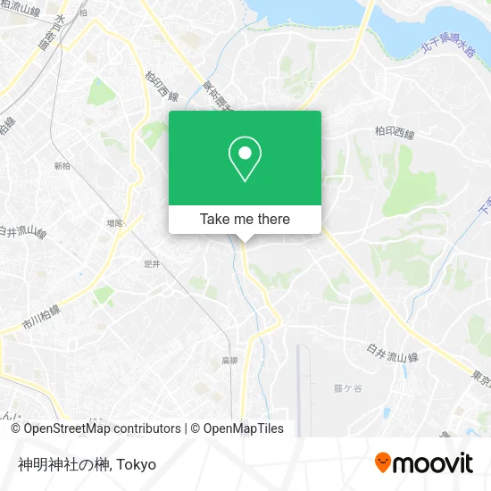 神明神社の榊 map