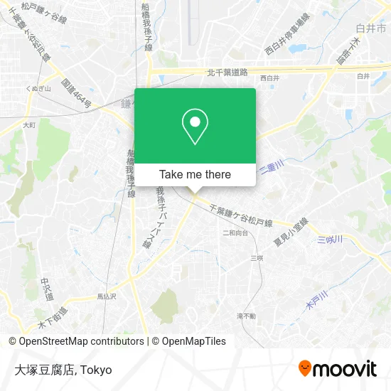 大塚豆腐店 map