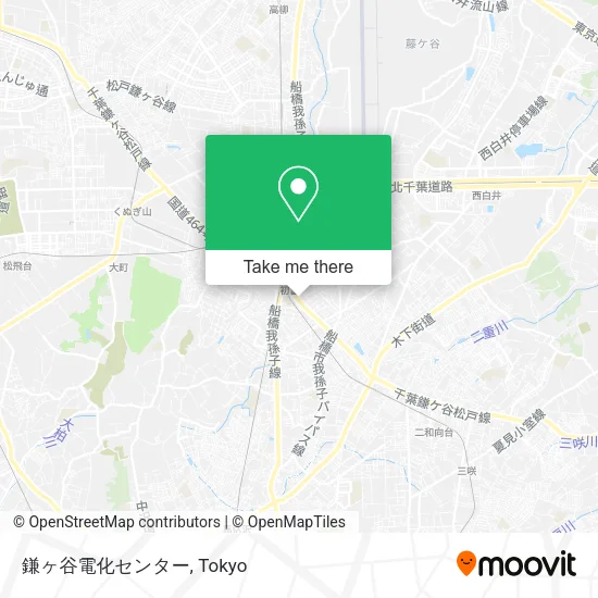 鎌ヶ谷電化センター map