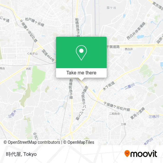 時代屋 map