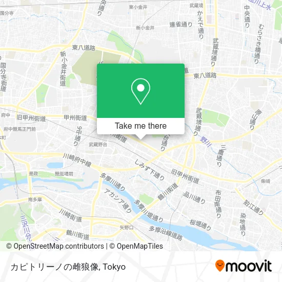 カピトリーノの雌狼像 map