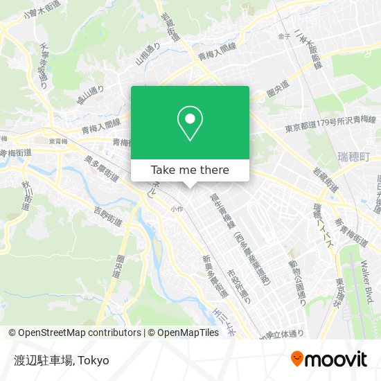 渡辺駐車場 map