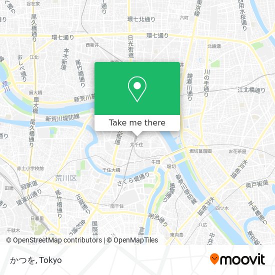 かつを map