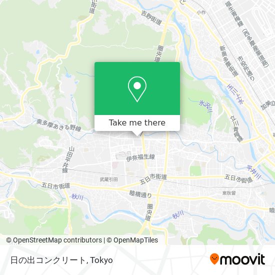 日の出コンクリート map