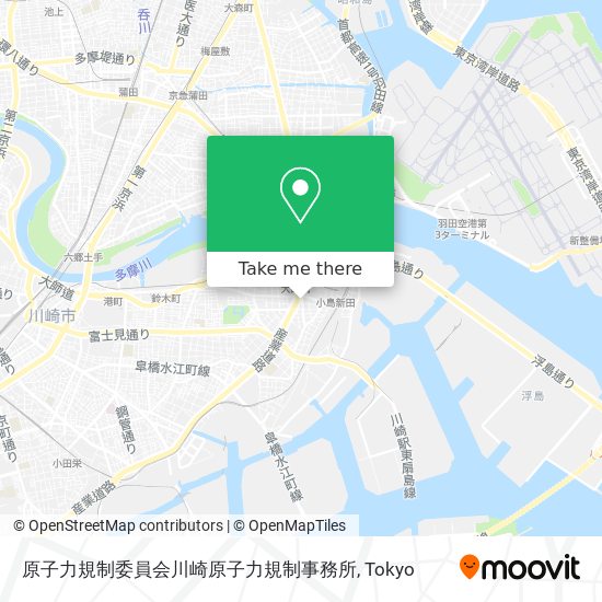 原子力規制委員会川崎原子力規制事務所 map