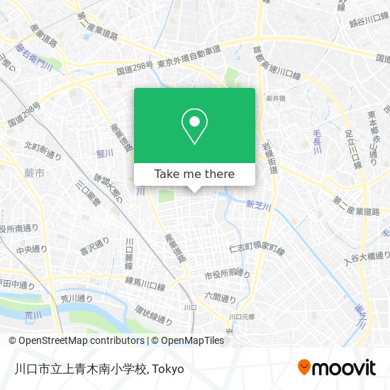 川口市立上青木南小学校 map