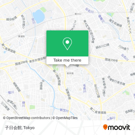 子日会館 map