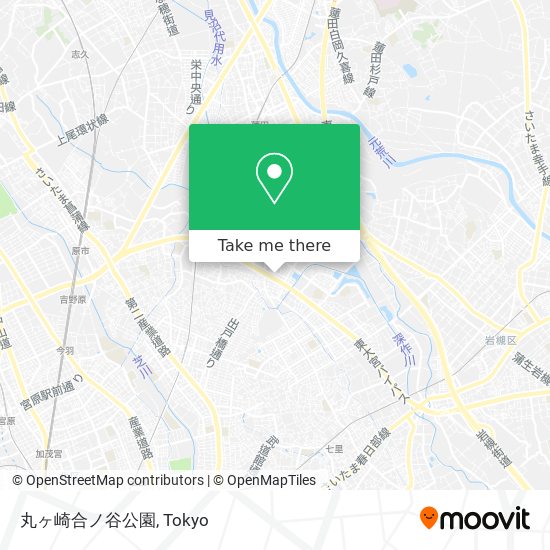 丸ヶ崎合ノ谷公園 map